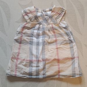 Authentic Baby Burberry dress 6 months